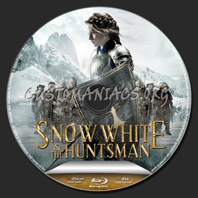 Snow White and the Huntsman blu-ray label