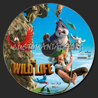 The Wild Life (aka Robinson Crusoe) blu-ray label