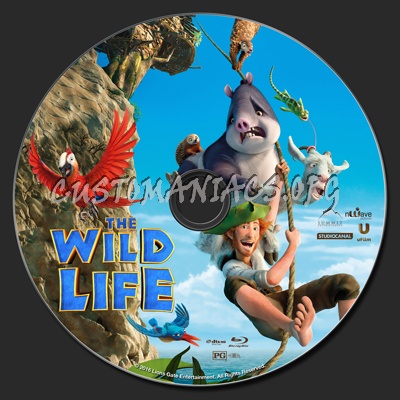 The Wild Life (aka Robinson Crusoe) blu-ray label