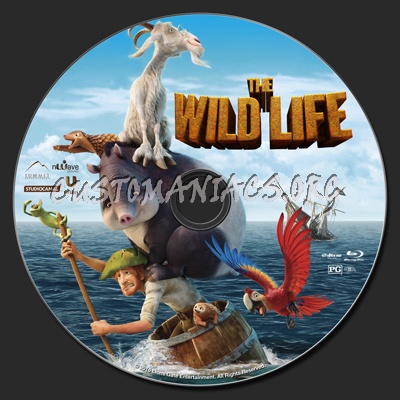 The Wild Life (aka Robinson Crusoe) blu-ray label