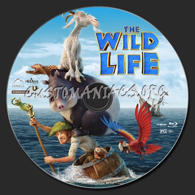 The Wild Life (aka Robinson Crusoe) blu-ray label