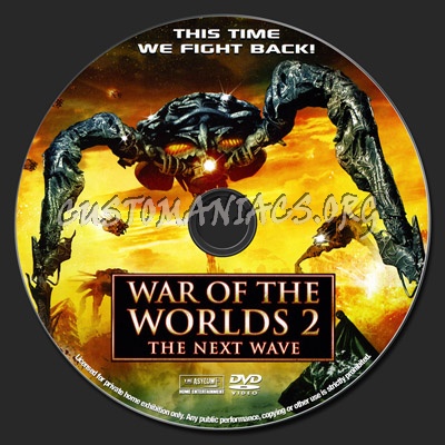 War of the Worlds 2: The Next Wave dvd label