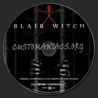 Blair Witch blu-ray label