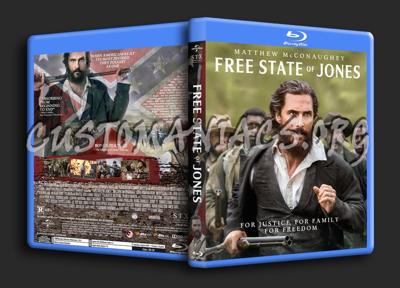 Free State Of Jones dvd cover