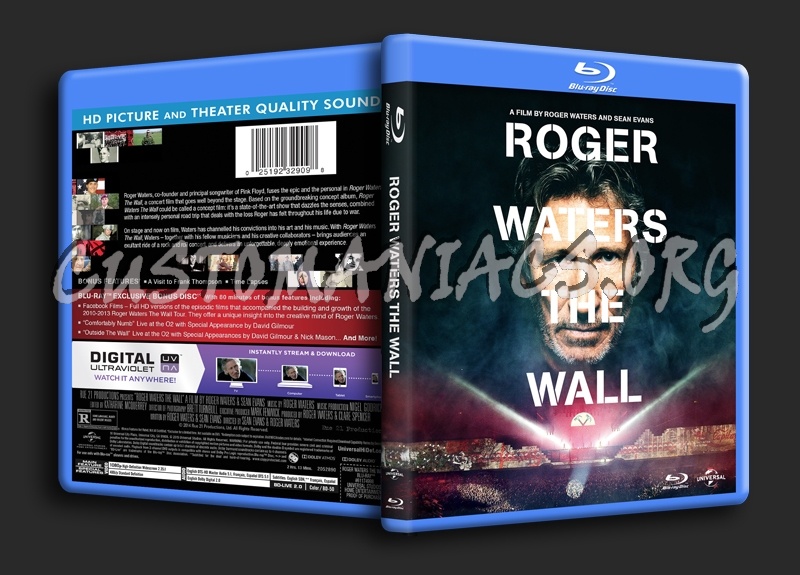 Roger Waters The Wall blu-ray cover