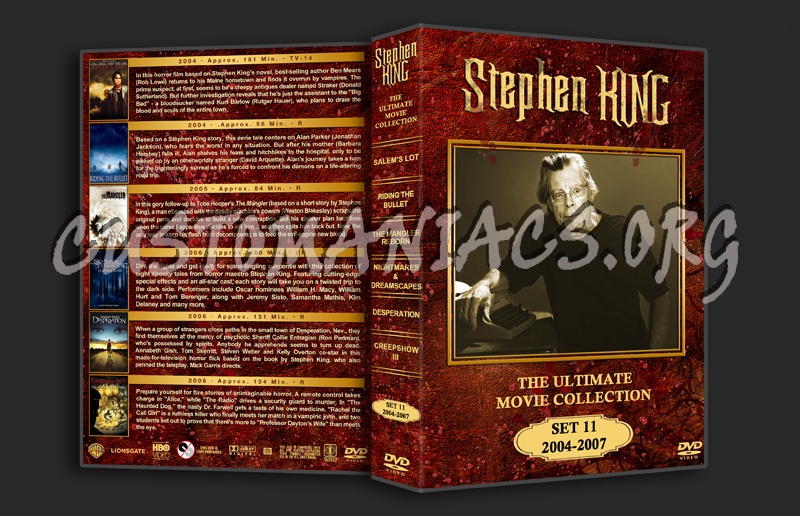Stephen King: The Ultimate Collection - Set 11 (2004 - 2007) dvd cover