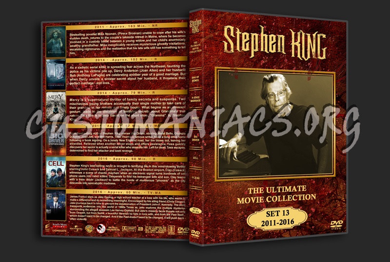 Stephen King: The Ultimate Collection - Set 13 (2011 - 2016) dvd cover