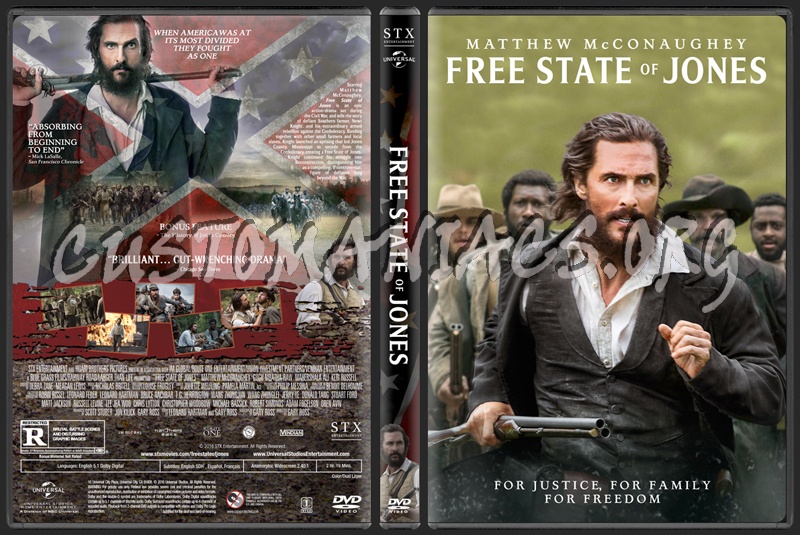 Free State Of Jones dvd cover