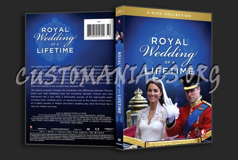 Royal Wedding of a Lifetime dvd cover