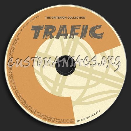 439 - Trafic dvd label