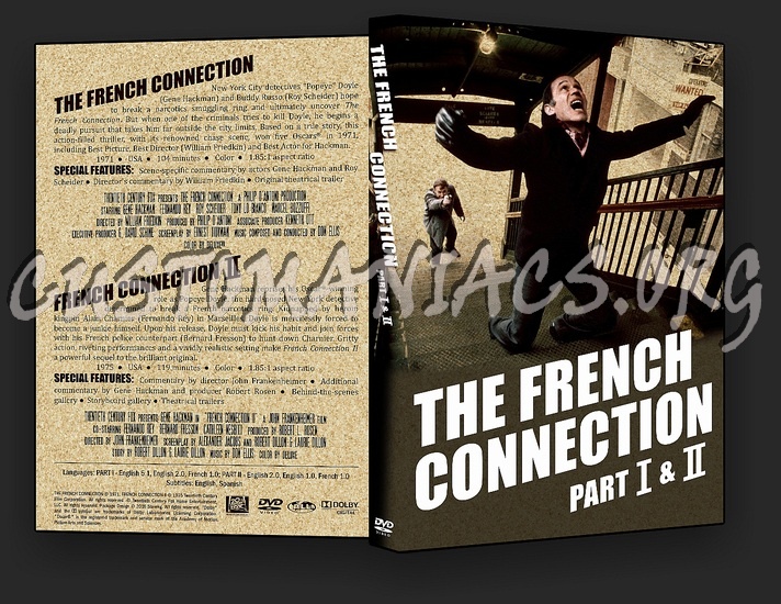 The French Connection - Part I & II dvd cover