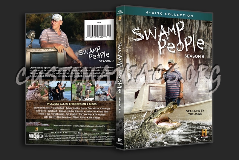 Swamp People Season 6 dvd cover