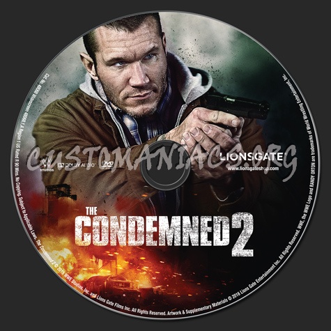 The Condemned 2 dvd label