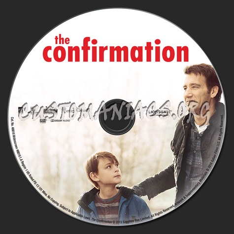 The Confirmation dvd label