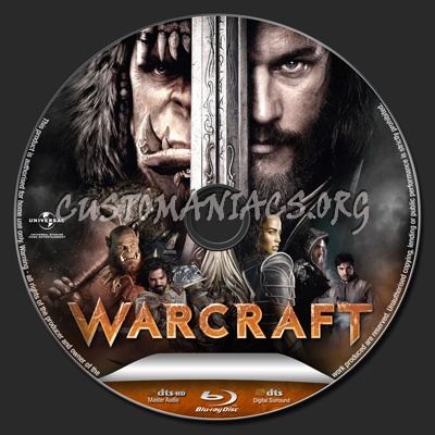 Warcraft blu-ray label