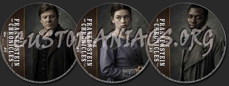 The Frankenstein Chronicles Season 1 dvd label