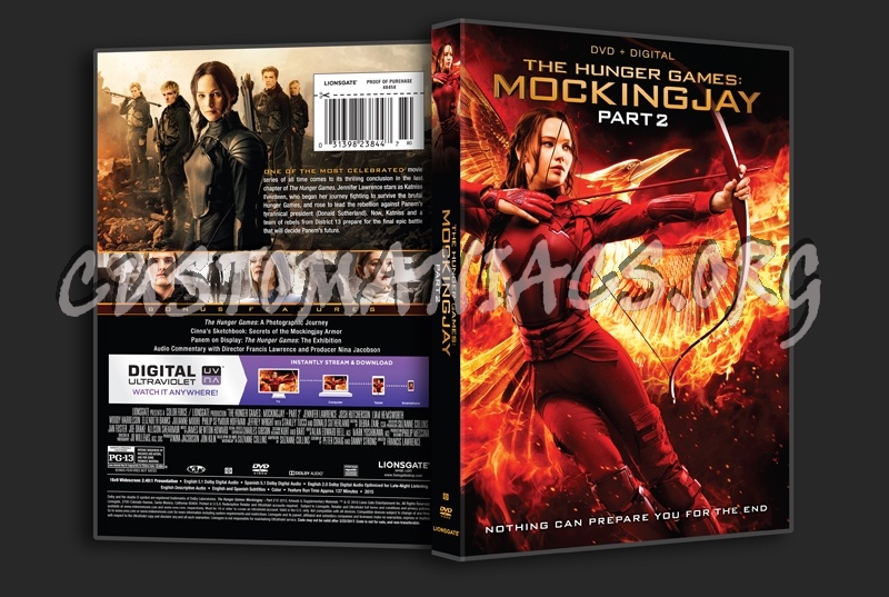 The Hunger Games Mockingjay Part 2 dvd cover