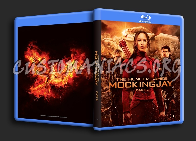 The Hunger Games Mockingjay Part 2 blu-ray cover