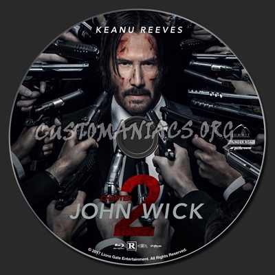 John Wick: Chapter 2 blu-ray label - DVD Covers & Labels by ...