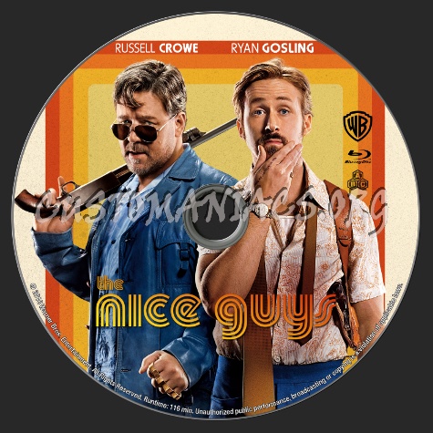 The Nice Guys blu-ray label