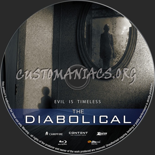 The Diabolical blu-ray label