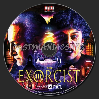 The Exorcist III blu-ray label