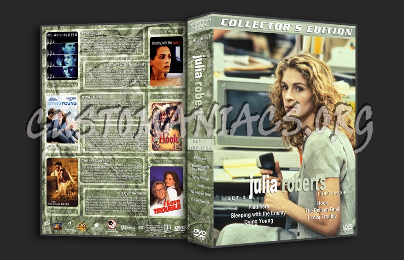 Julia Roberts - Set 2 (1990-1994) dvd cover