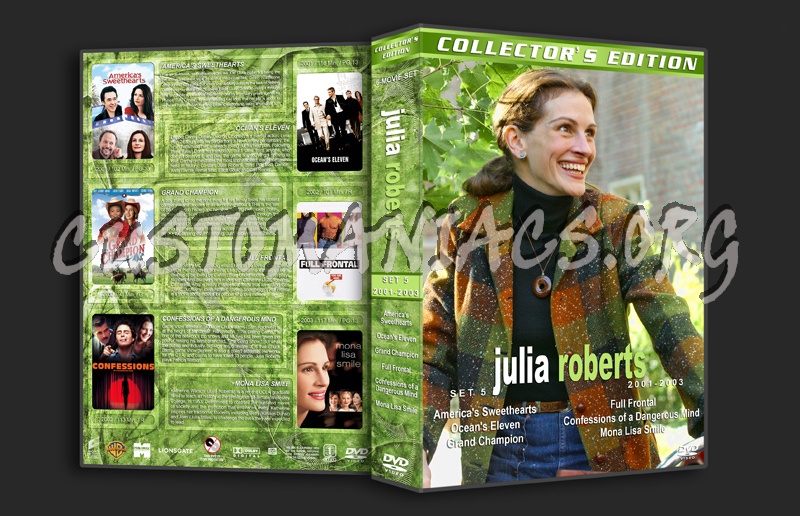 Julia Roberts Set 5 01 03 Dvd Cover Dvd Covers Labels By Customaniacs Id Free Download Highres Dvd Cover