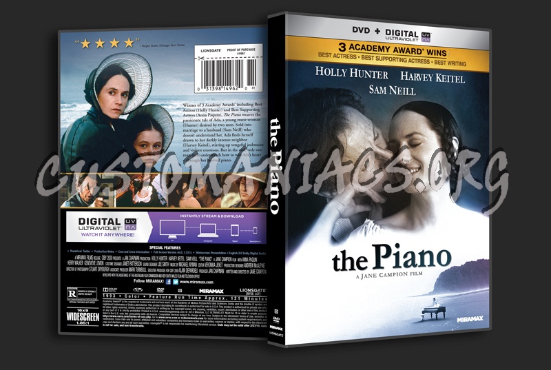 The Piano dvd cover