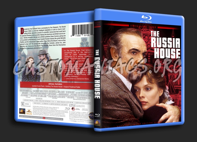 The Russia House blu-ray cover