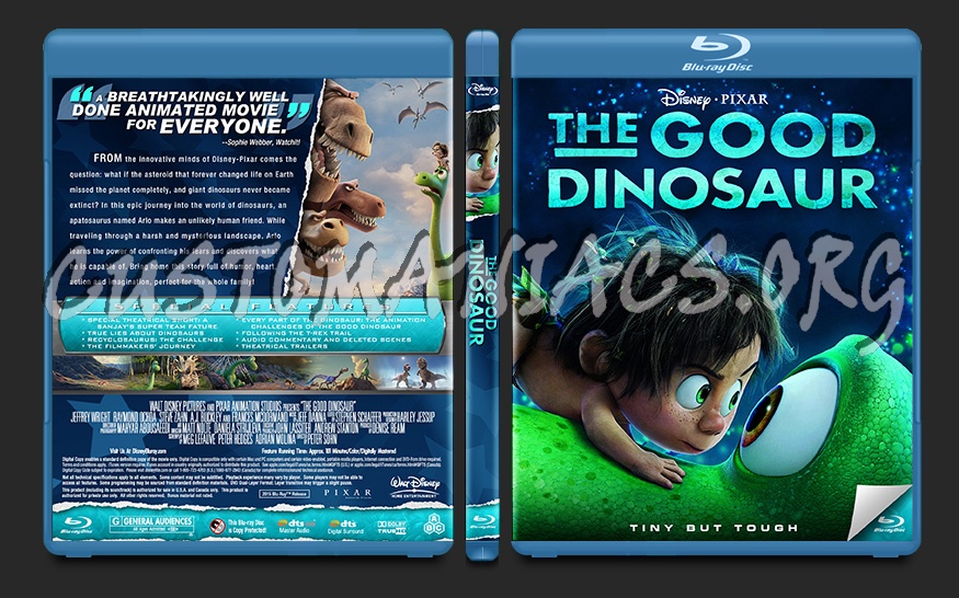 The Good Dinosaur blu-ray cover