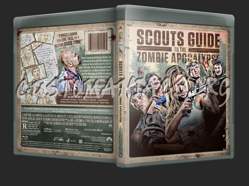 Scouts Guide to the Zombie Apocalypse blu-ray cover