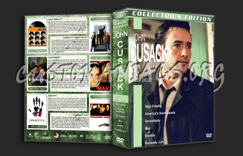 John Cusack Film Collection - Set 7 (2000-2003) dvd cover