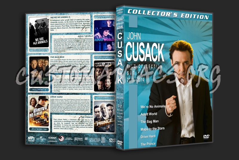 John Cusack Film Collection - Set 11 (2013-2014) dvd cover