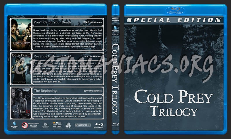 Cold Prey Trilogy blu-ray cover