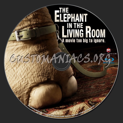 The Elephant in the Living Room blu-ray label