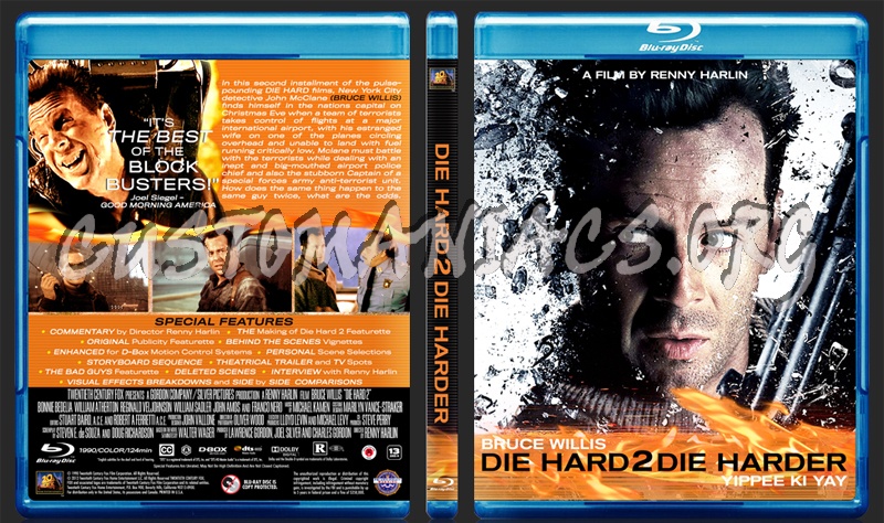 Die Hard 2 Die Harder blu-ray cover