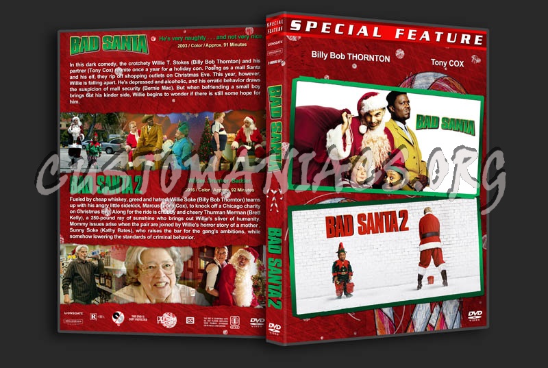 Bad Santa Double Feature dvd cover