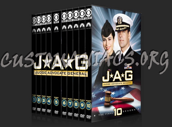 JAG: Seasons 1-10 dvd cover