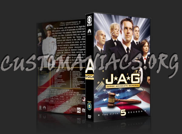 JAG: Seasons 1-10 dvd cover