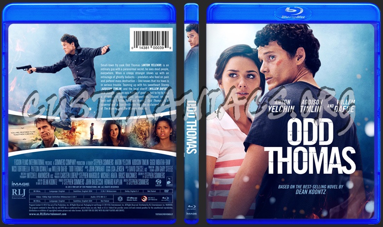 Odd Thomas blu-ray cover