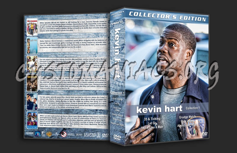 Kevin Hart - Collection 1 (2011-2014) dvd cover