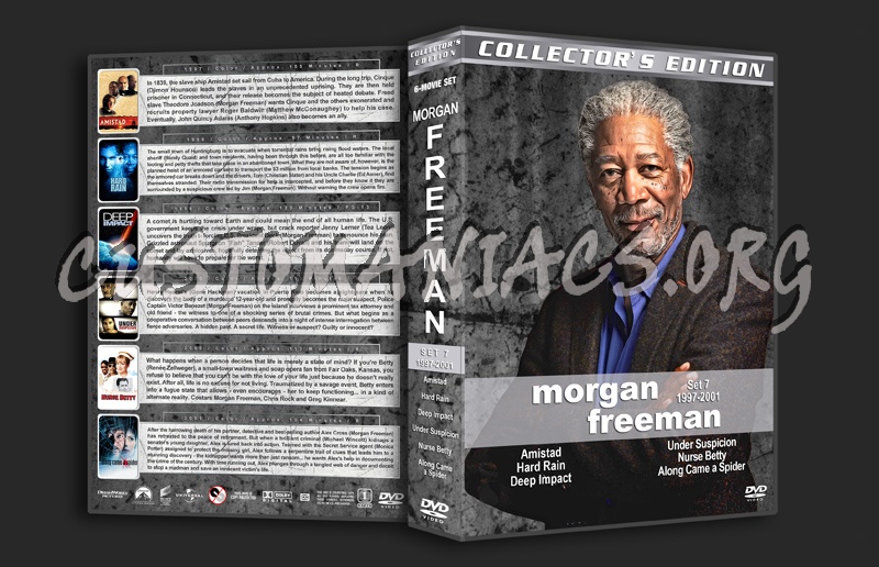 Morgan Freeman Film Collection - Set 7 (1997-2001) dvd cover