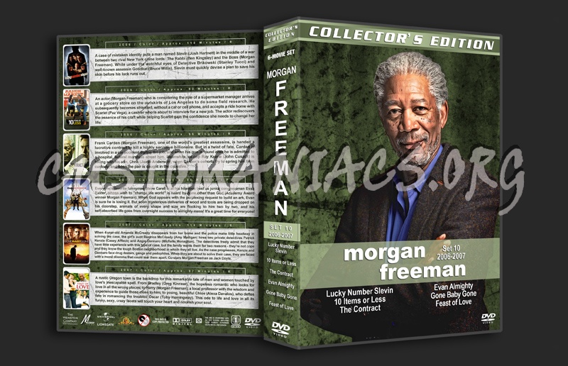 Morgan Freeman Film Collection - Set 10 (2006-2007) dvd cover