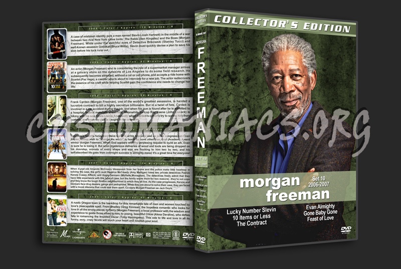 Morgan Freeman Film Collection - Set 10 (2006-2007) dvd cover