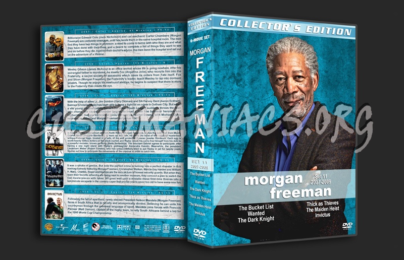 Morgan Freeman Film Collection - Set 11 (2007-2009) dvd cover