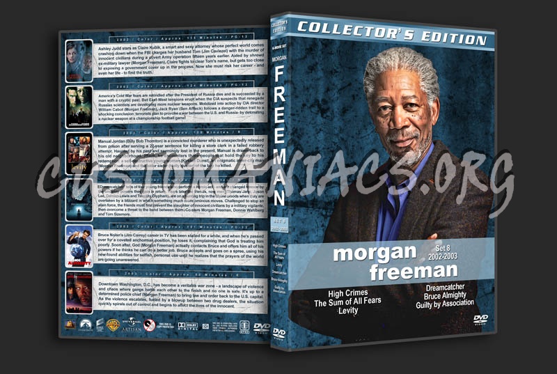 Morgan Freeman Film Collection - Set 8 (2002-2003) dvd cover