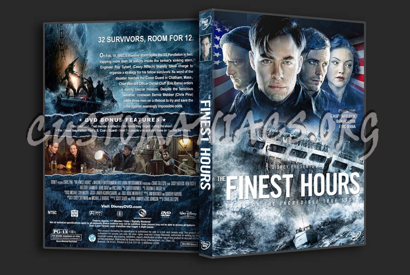 The Finest Hours dvd cover