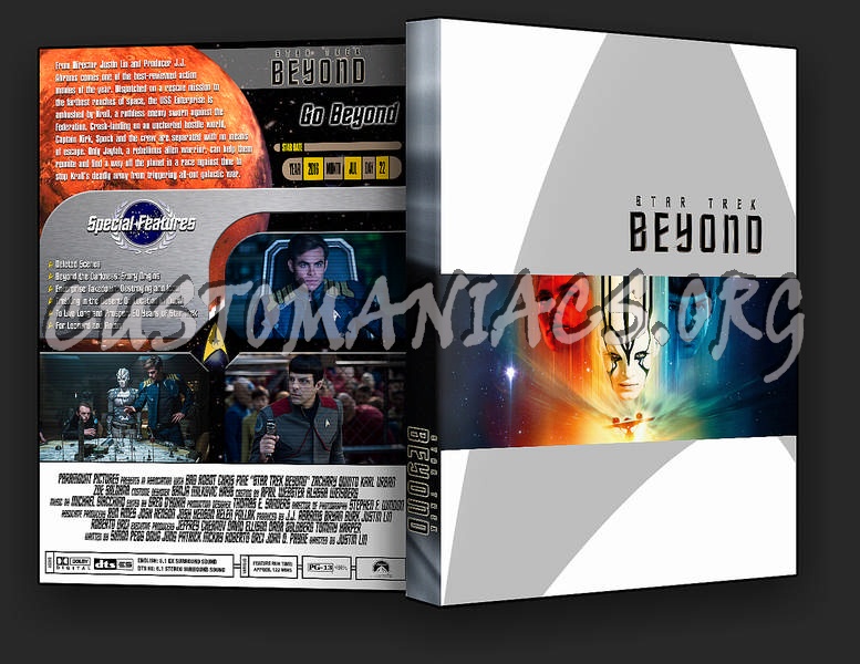 Star Trek Beyond dvd cover