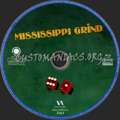 Mississippi Grind blu-ray label